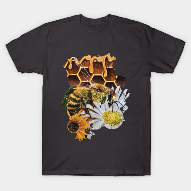 Busy Bee T-Shirt by adamzworld